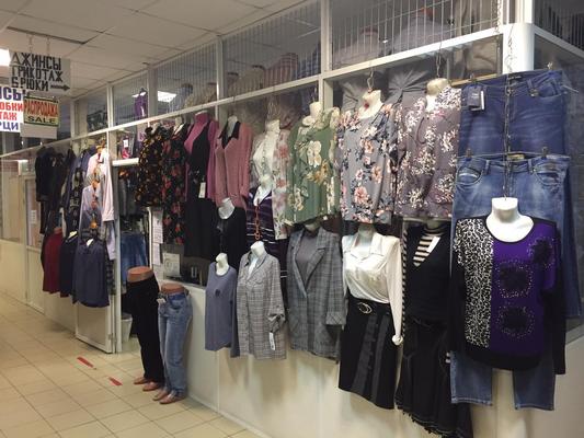 Магазин одежды по цене товарного остатка