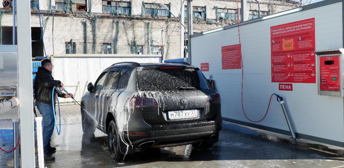 Автомойка самообслуживания с доходом 400 000 руб.