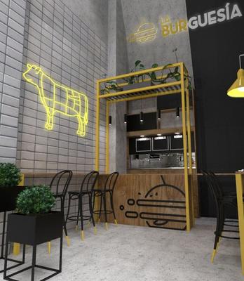 Шаверма в густонаселенном районе