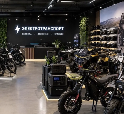 Магазин электротранспорта. 1.2 млн/мec