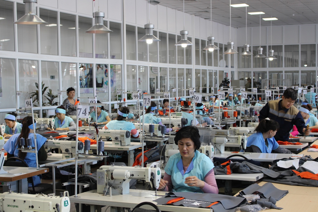 Фабрика пошива одежды