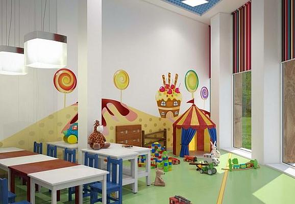 Детский сад в большом жилом массиве комфорт класс