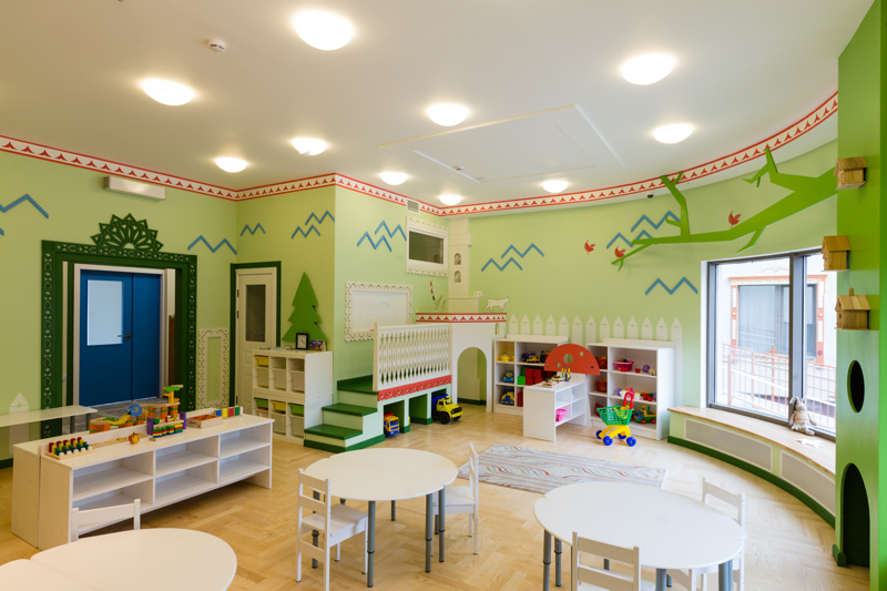 Детский садик и детский центр в Выборгском районе